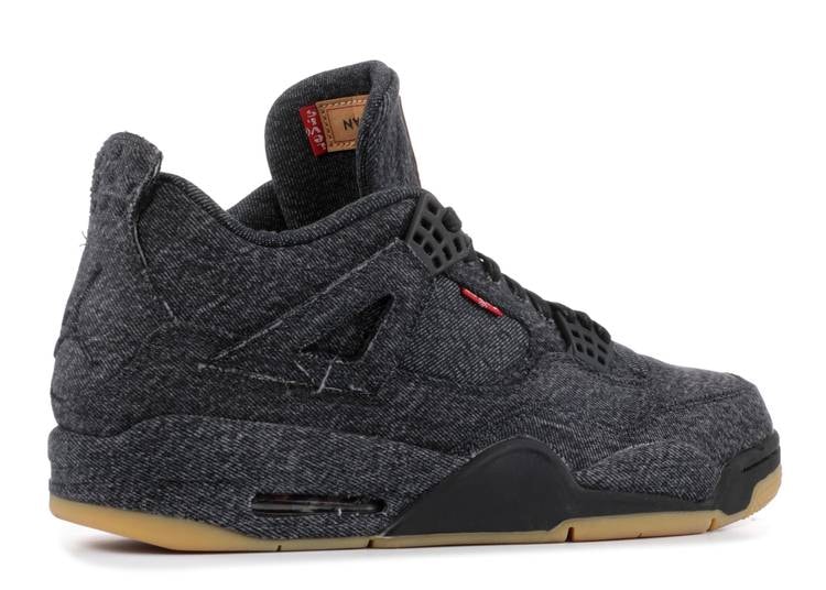 Jordan 4 Retro Levi's Black (Levi's Tag)