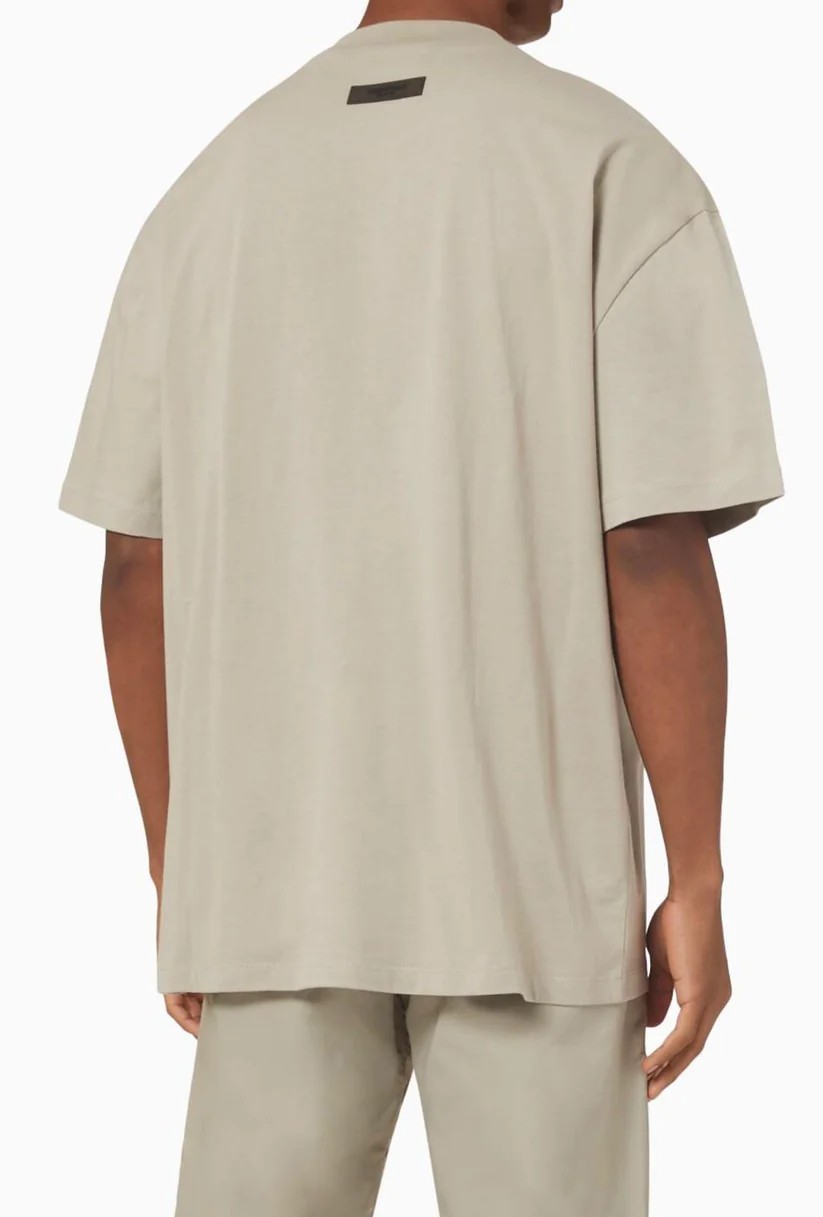 Fear Of God Essentials Smoke Grey Tee - Ohmsole