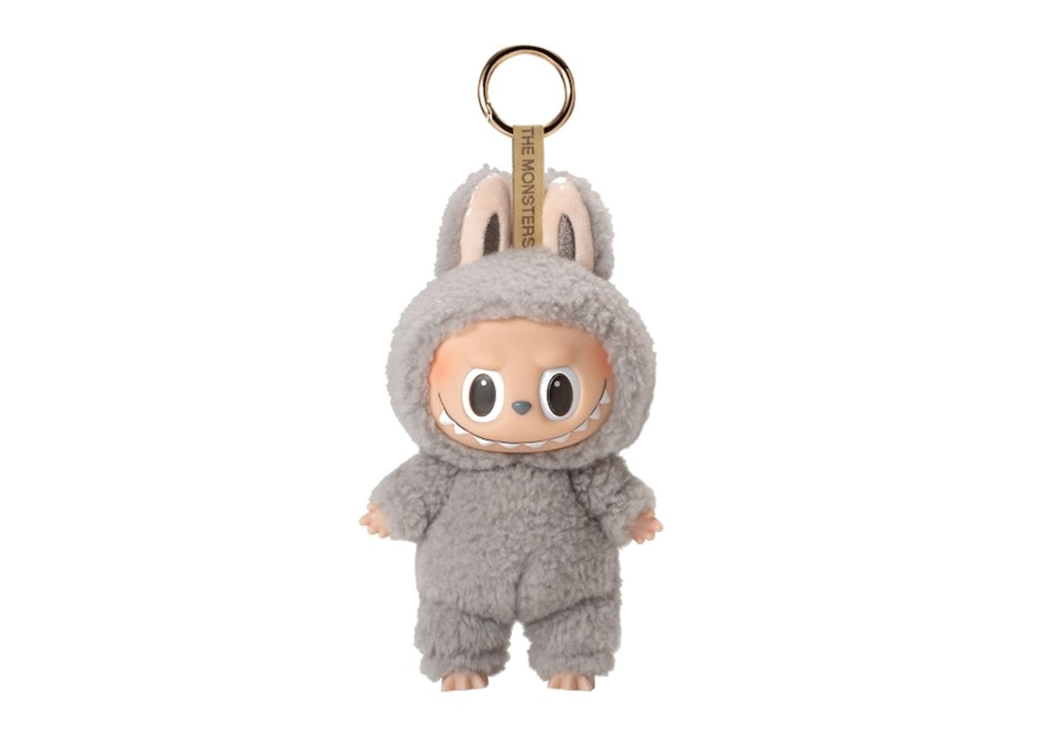 Pop Mart Labubu The Monsters Tasty Macarons Sesame Bean Vinyl Plush Pendant