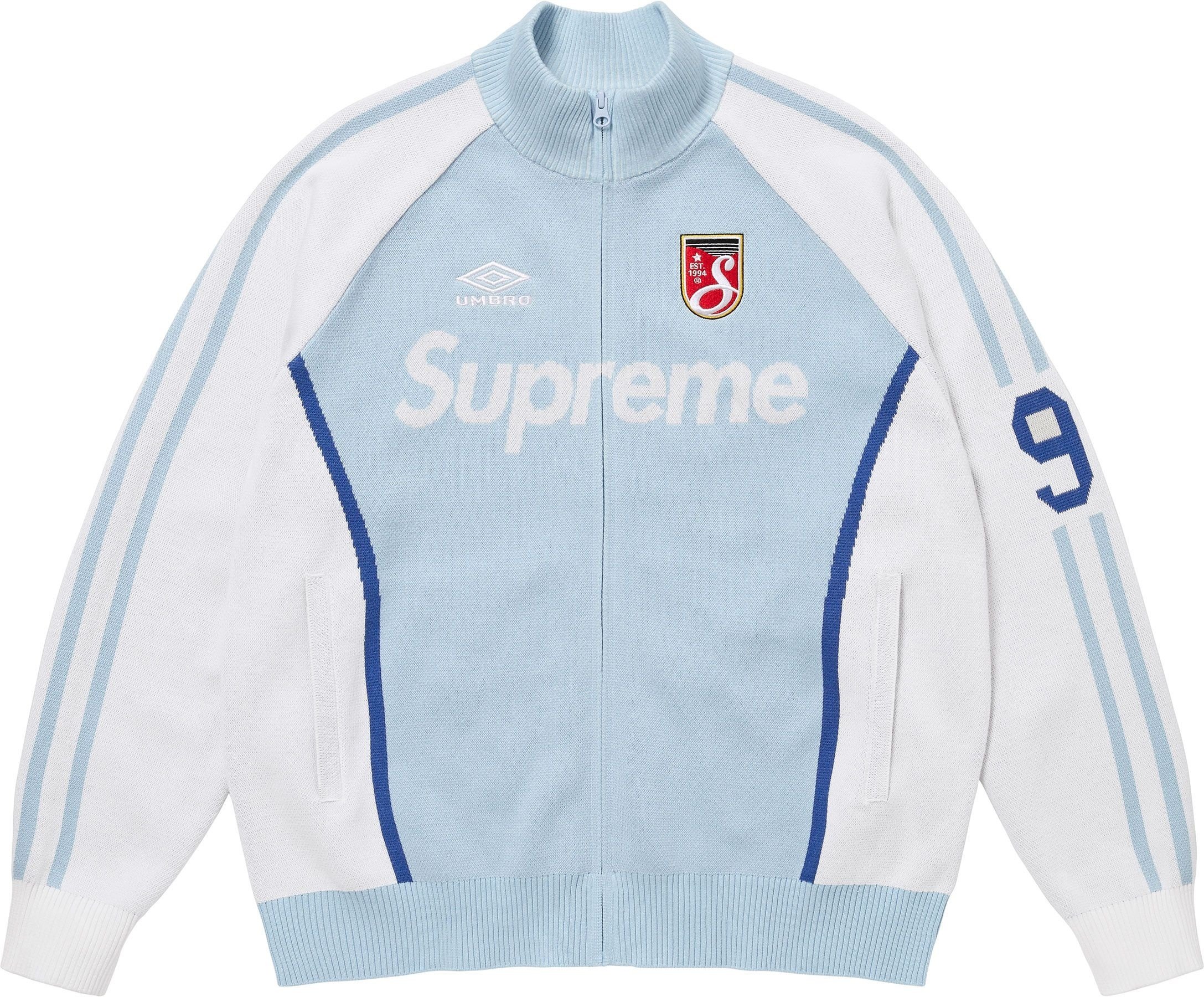 Supreme x Umbro Zip Up Sweater