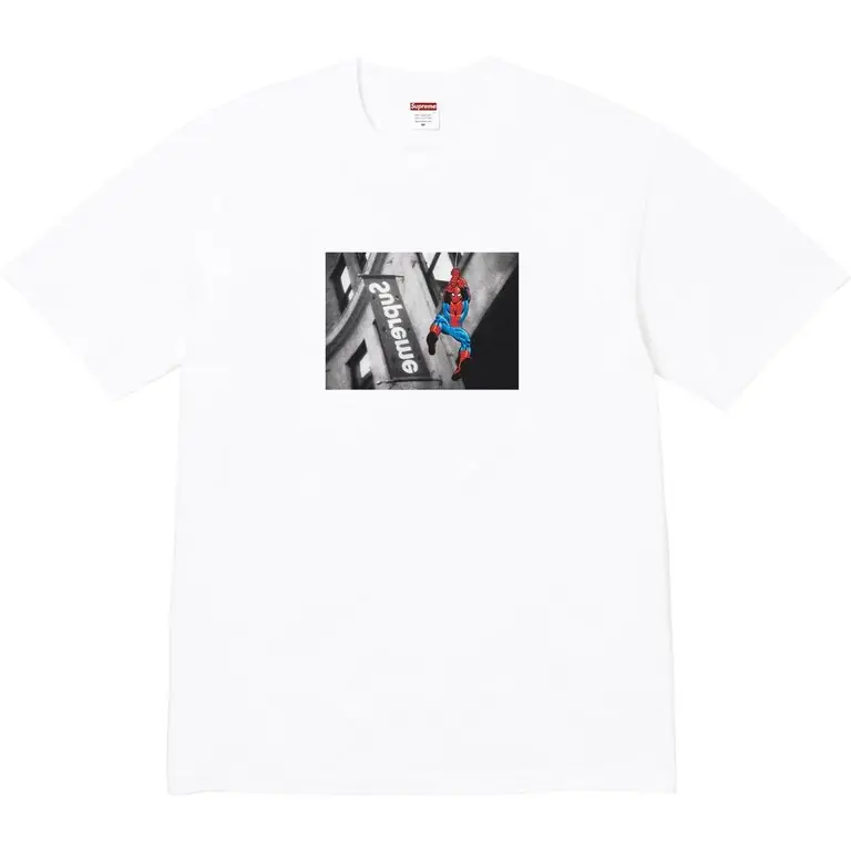 Supreme x Spider-Man Tee サイズXL 白 Supreme Spider-Man Tee