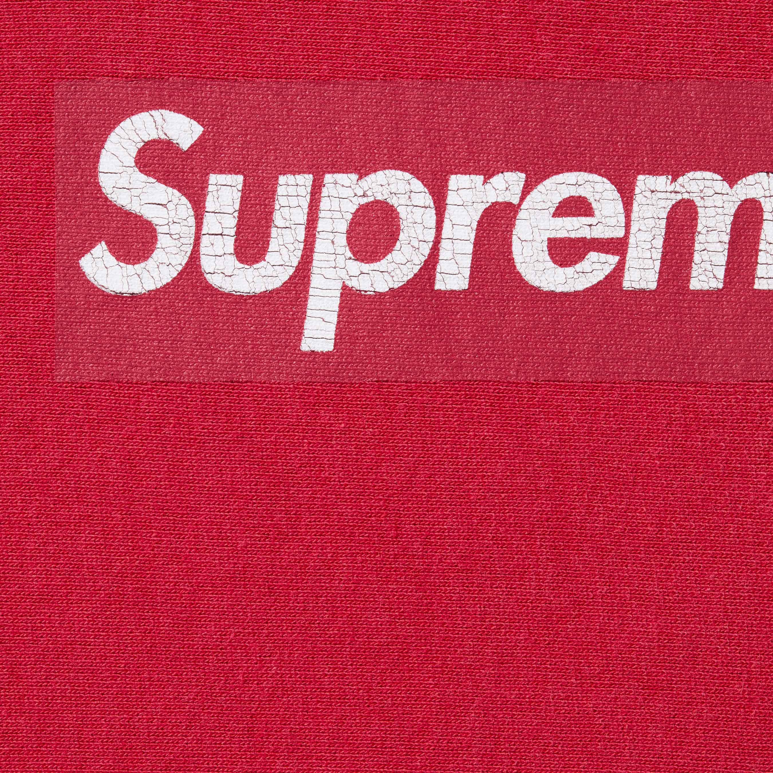 Supreme Box Logo Washed Crewneck