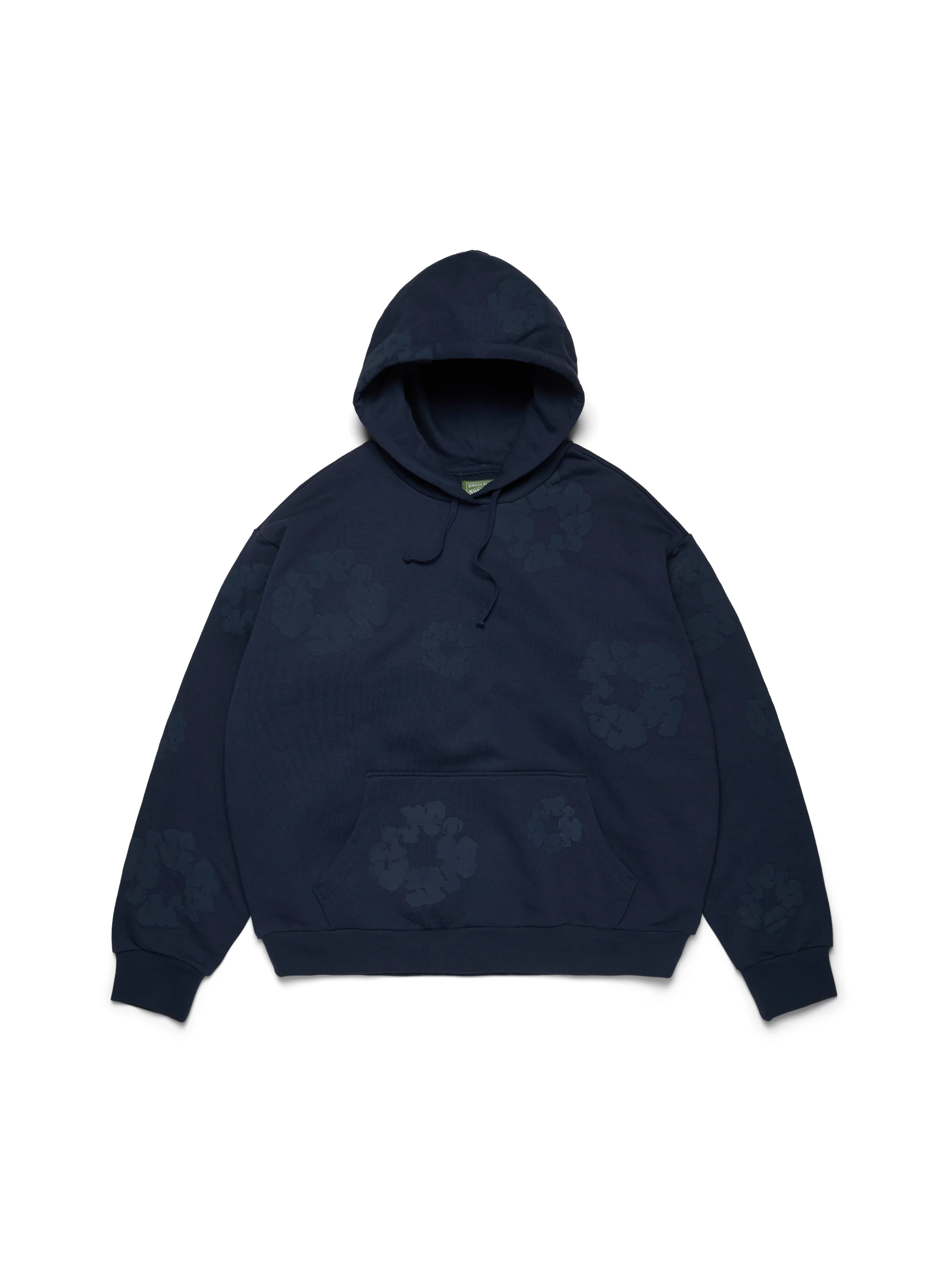 Denim Tears The Cotton Wreath Hoodie Black