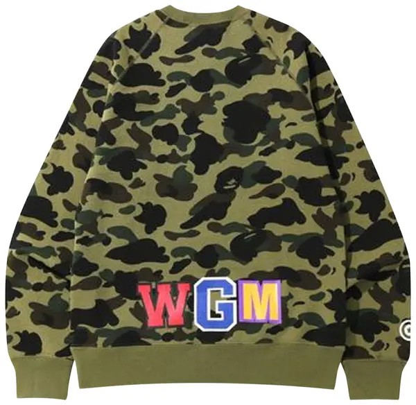 BAPE 1st Camo Shark Crewneck