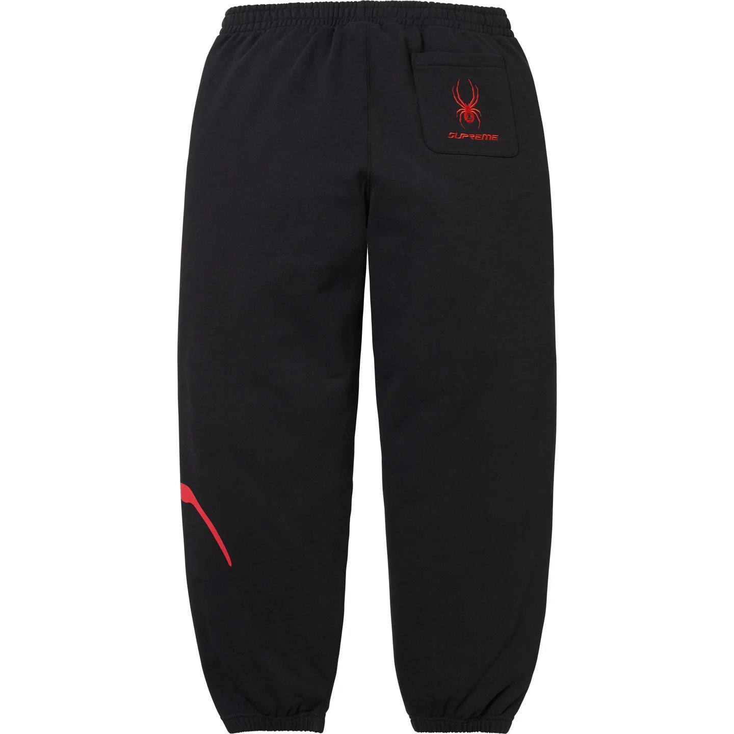 Supreme x Spyder Black Sweatpants 