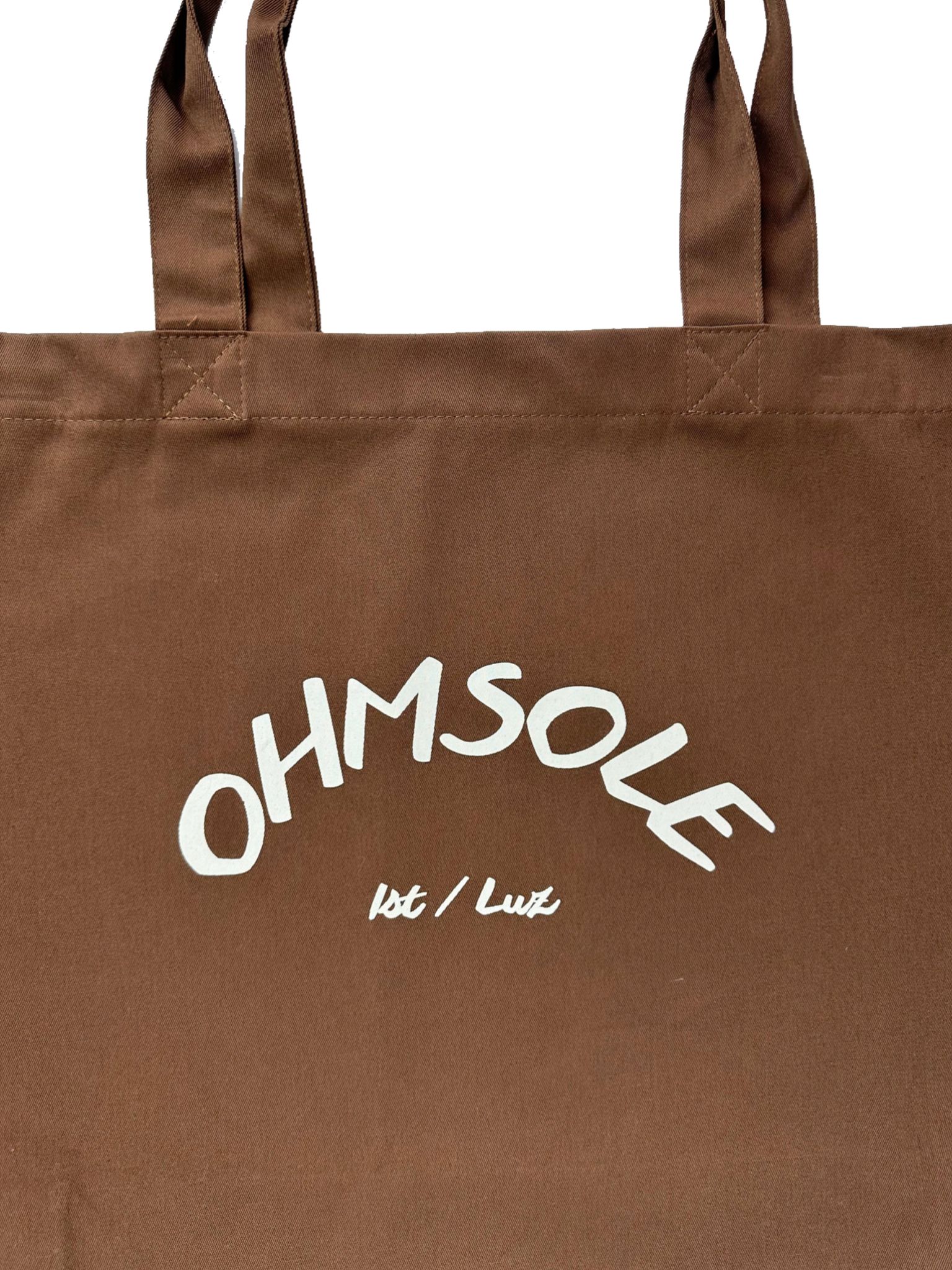 Ohmsole Brown Shopping Bag