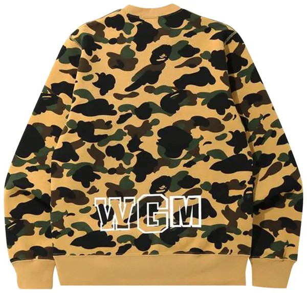 BAPE 1st Camo Shark Crewneck