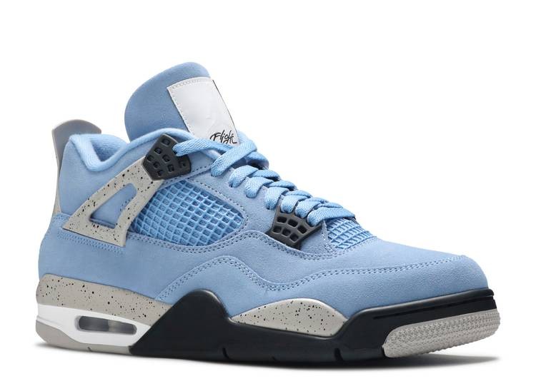  Jordan 4 Retro University Blue