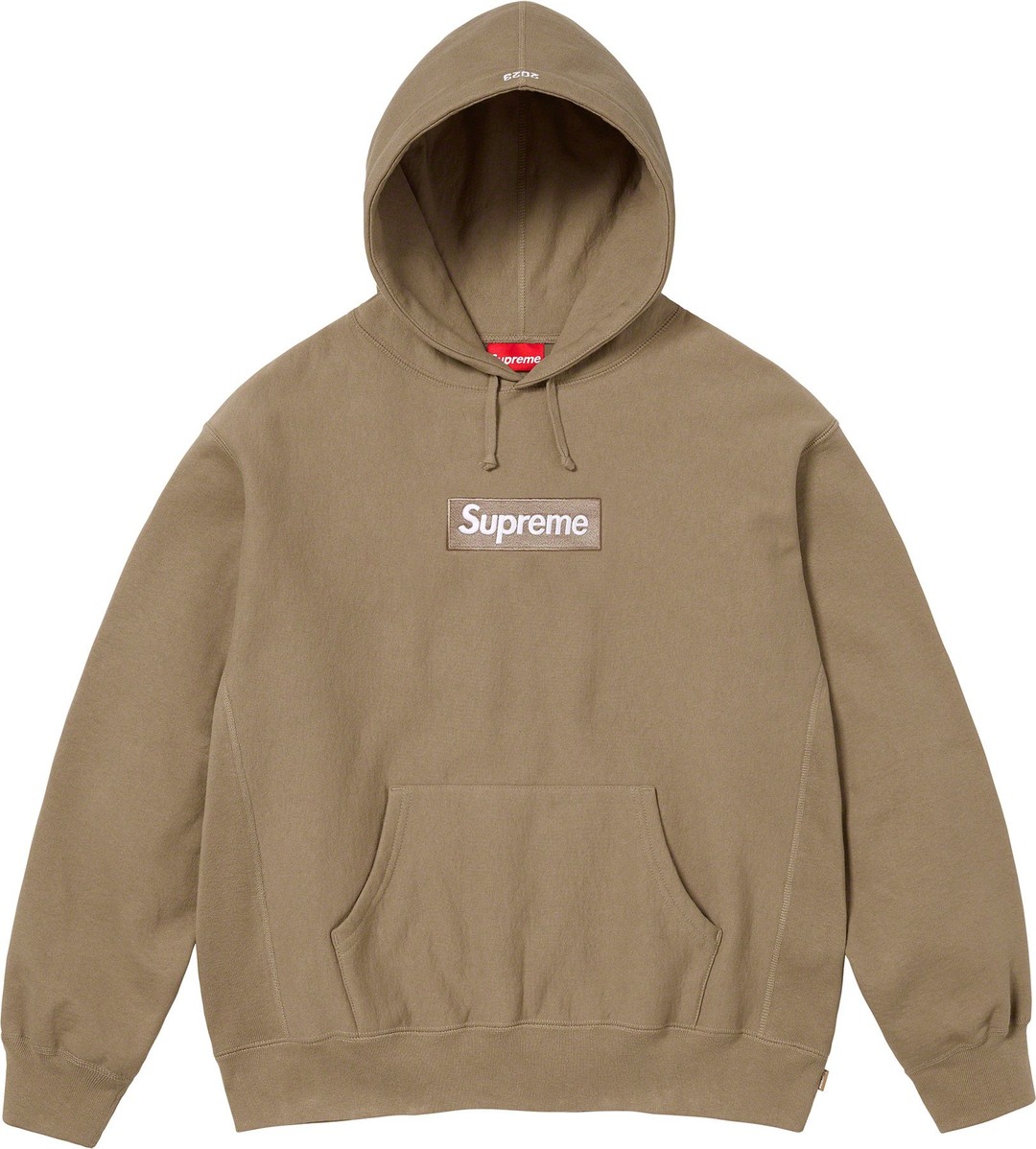 Supreme box logo brown on sale