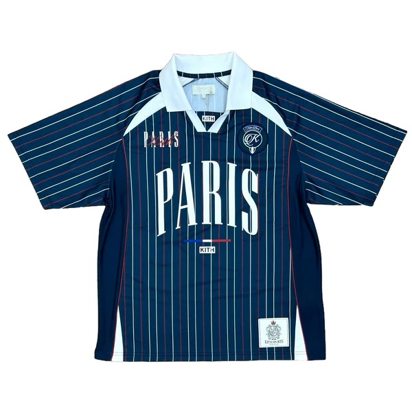 Kith Paris Exclusive Soccer Jersey Navy