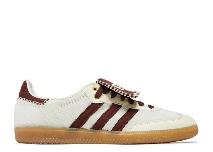 安心鑑定Wales Bonner × adidas Samba Pony Adidas Wales Bonner Samba Pony Cream White - OHMsole