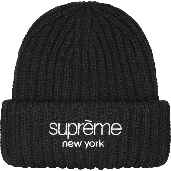 Supreme ribbed beanie on sale