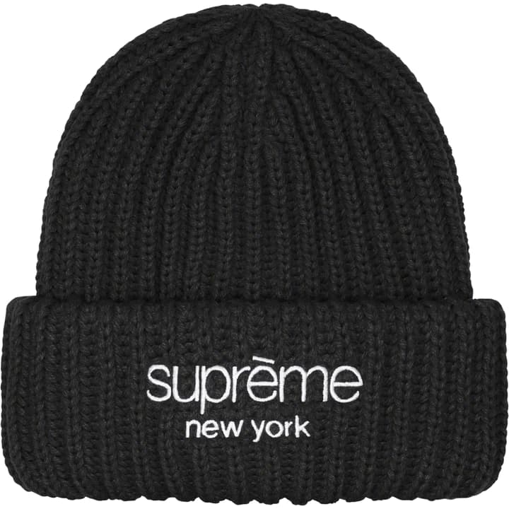 帽子 supreme Classic Logo ChunkyRibbed Beanie Supreme Classic Logo Chunky Ribbed Beanie
