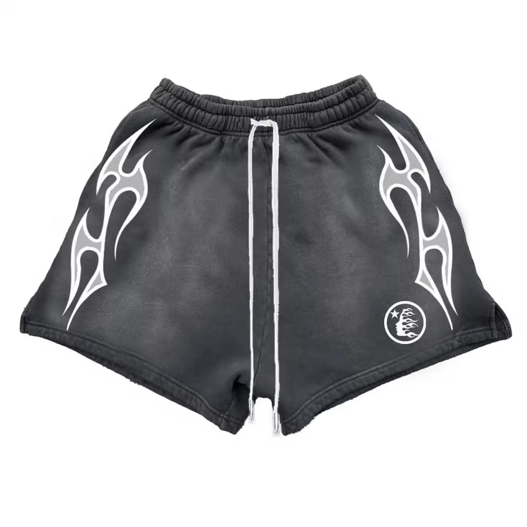 Hellstar Sports Flame Shorts