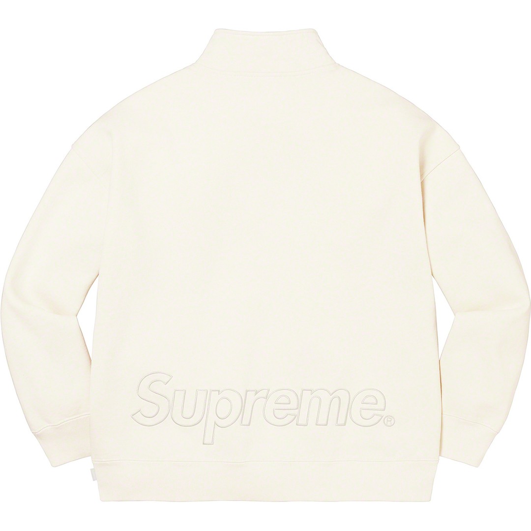 Supreme half zip pullover on sale