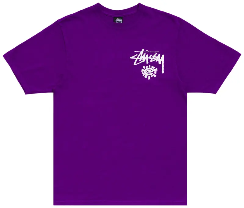 Stussy x Always World Tour Tee 'Black'