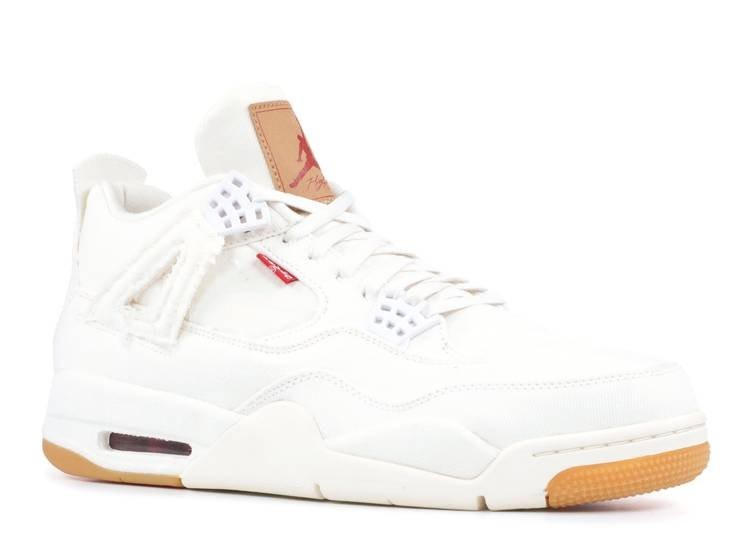 Jordan 4 Retro Levi's White (Levi's Tag)