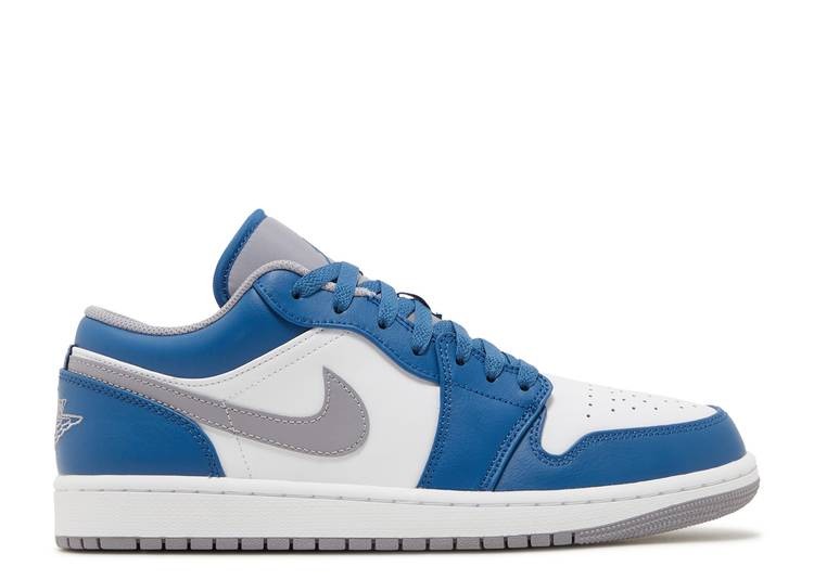  Jordan 1 Low True Blue Cement