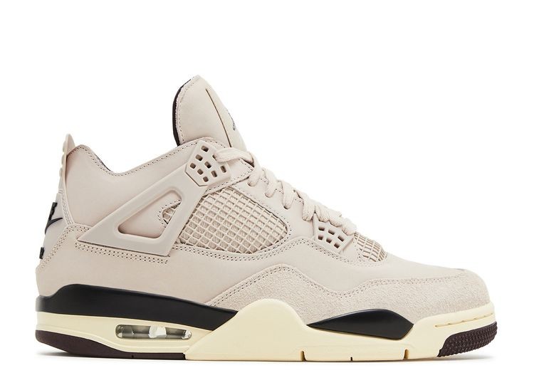 A Ma Maniere X Wmns Jordan 4 Retro Fossil Stone