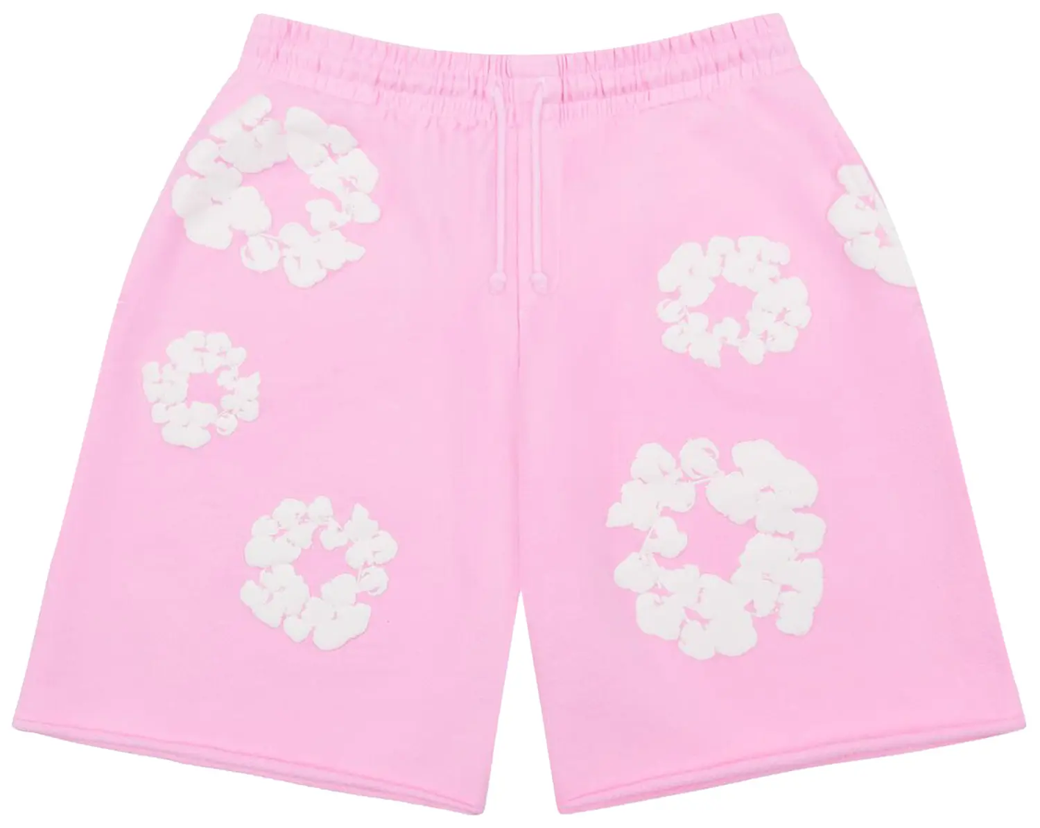 Denim Tears The Cotton Wreath Sweat Shorts 'Powder Pink'