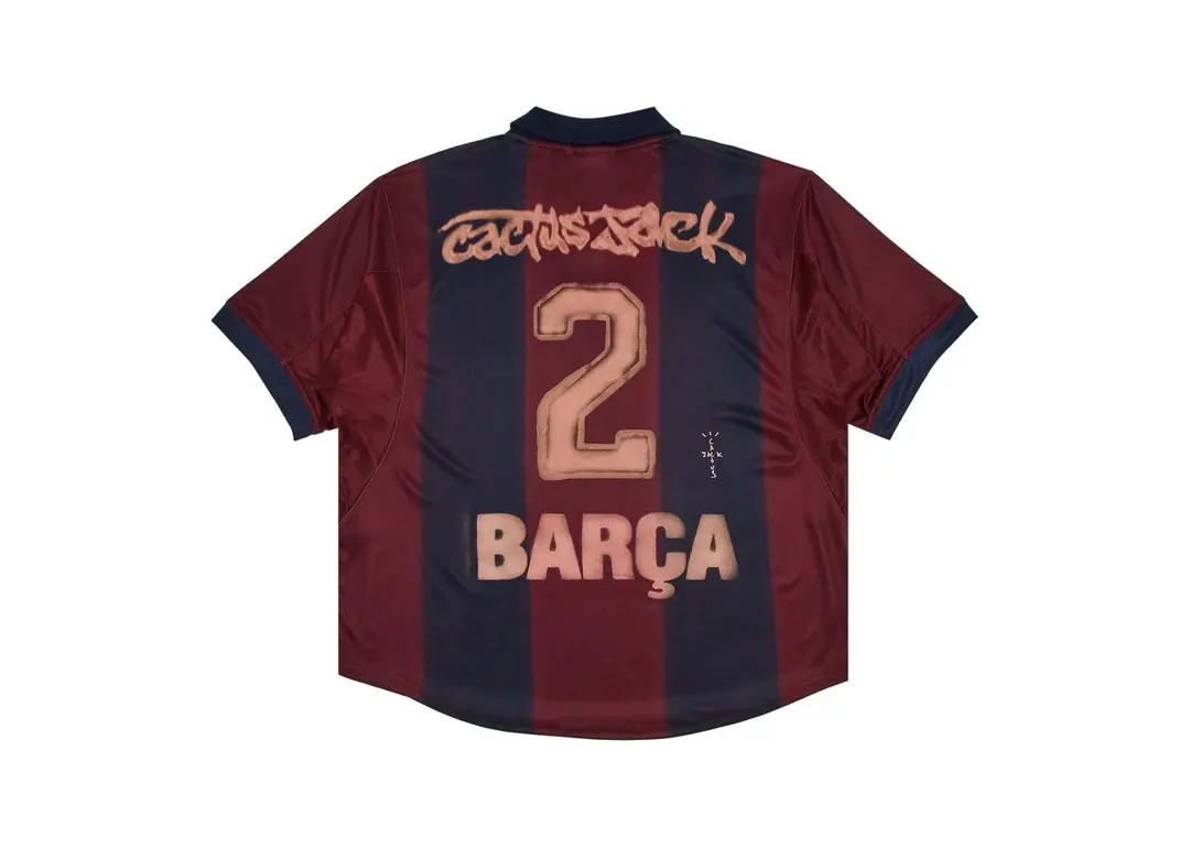 Travis Scott x Nike x FC Barcelona Retro 2000/01 Home Skeleton