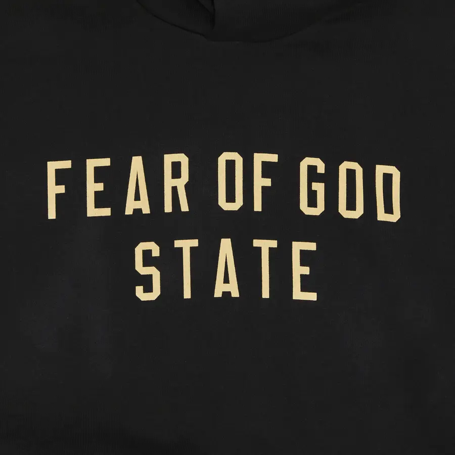 Fear of God ESSENTIALS Black Hoodie