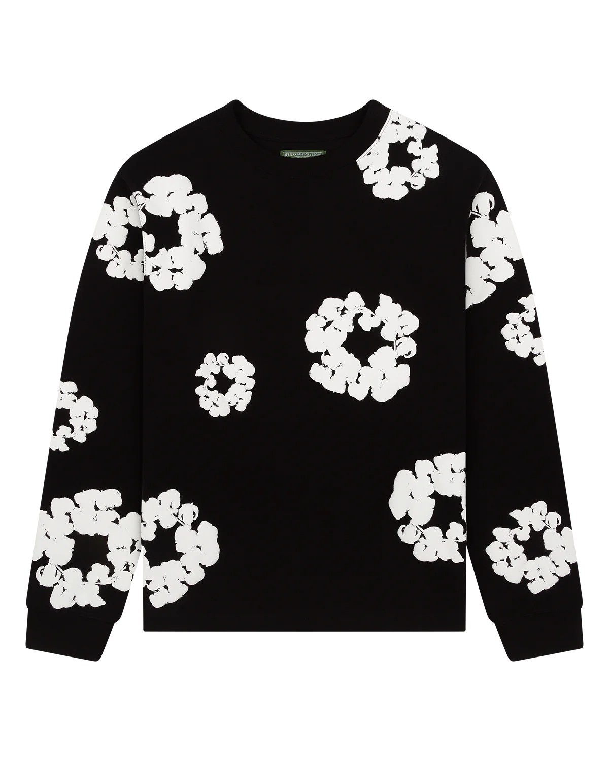 Denim Tears Long Sleeve Cotton Wreath Tee