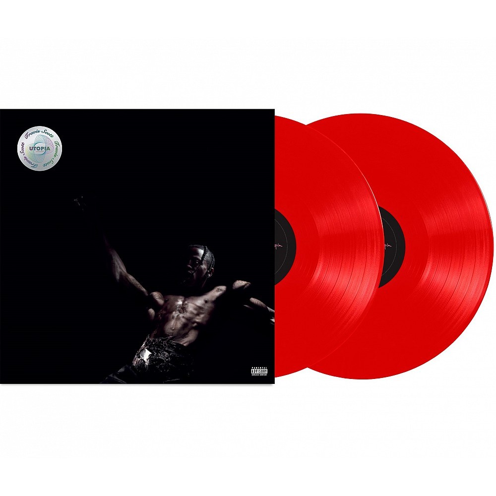 Travis Scott Utopia Red Vinly Album