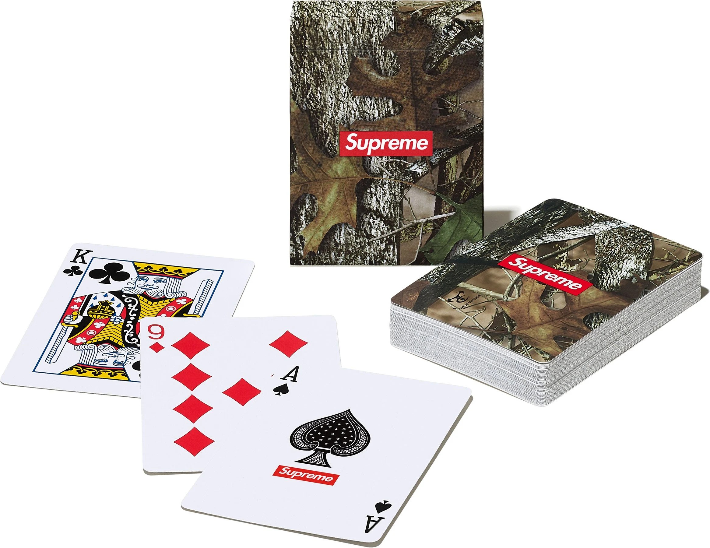 Supreme Camo Playing Card