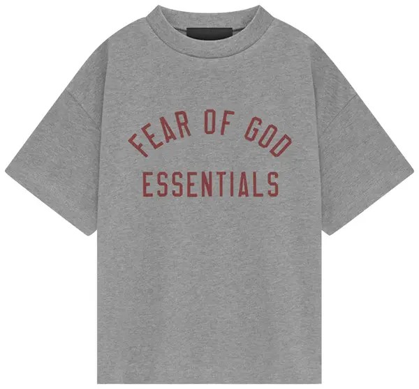 Fear of God Essentials Tri-Blend Crewneck Tee 'Dark Heather'
