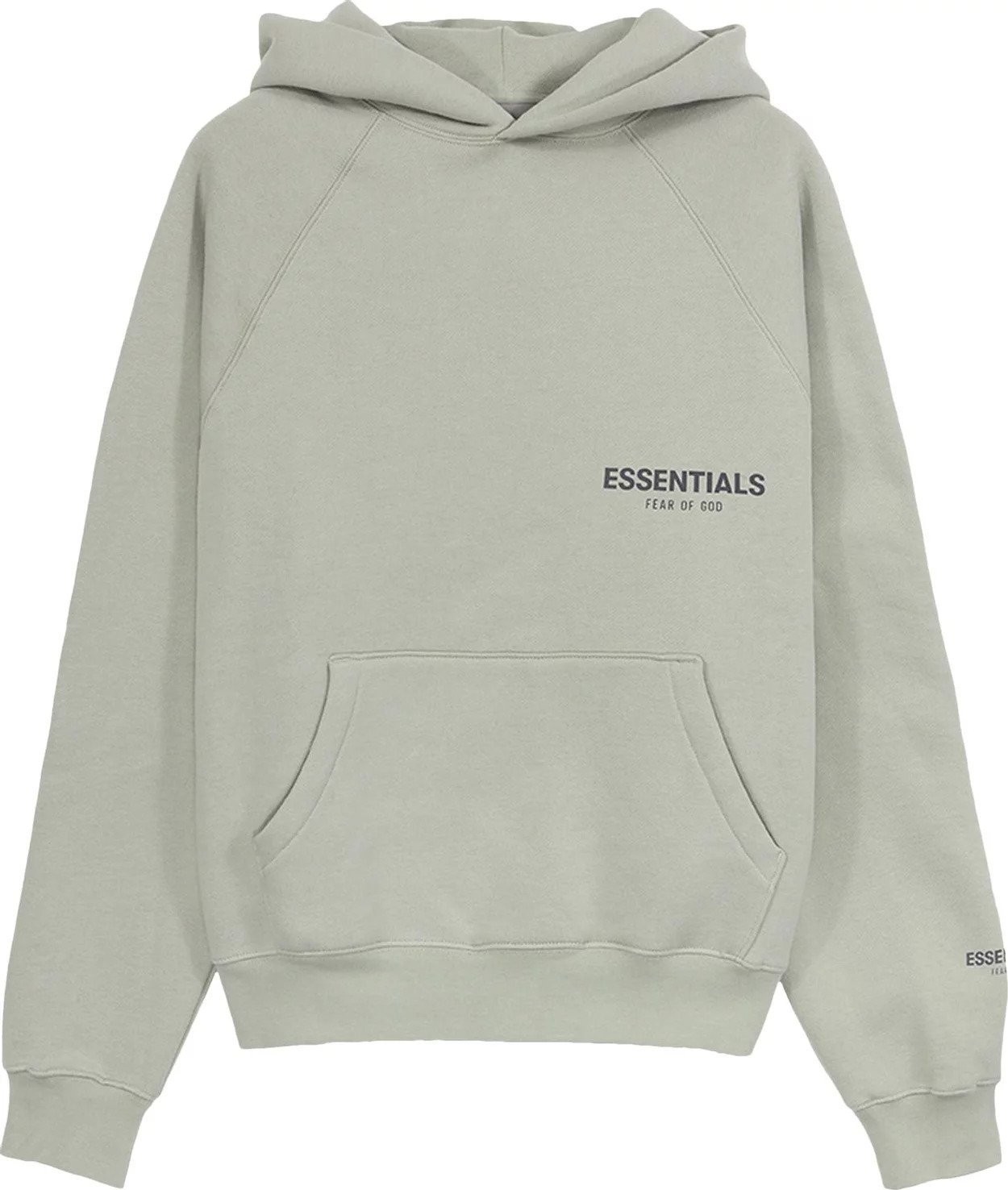 Fear of God Essentials x SSENSE Pullover Hoodie 'Green Concrete'