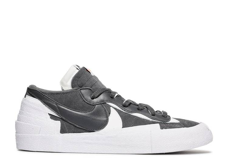 Sacai X Nike Blazer Low Iron Grey
