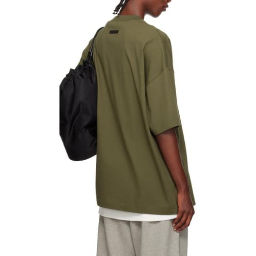 Fear Of God ESSENTIALS Jersey Crewneck Tee 'Military'