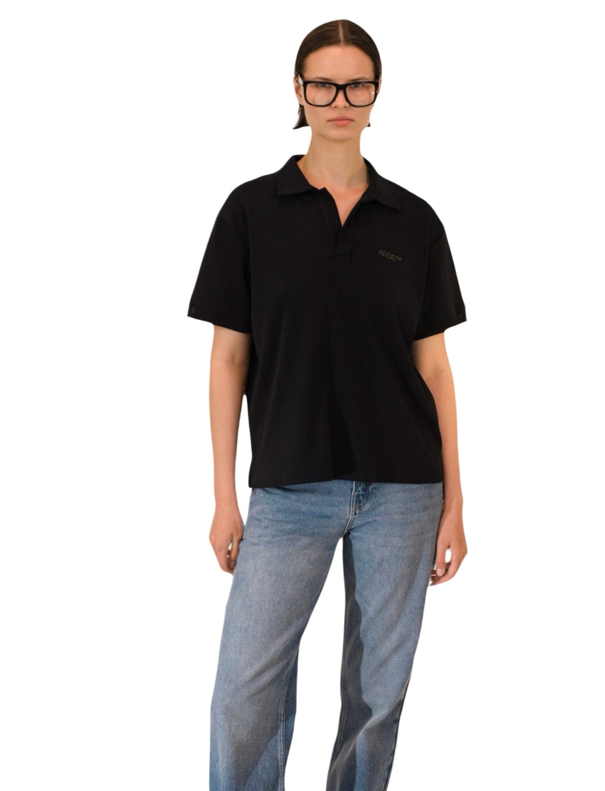 Polo T-shirt Ribbed 02