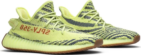 Yeezy Boost 350 V 2 Semi Frozen Yellow