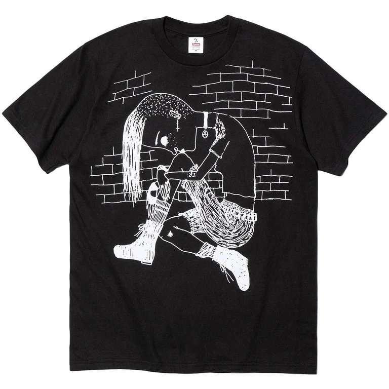 Supreme x Y's Thinker Tee 'Black'