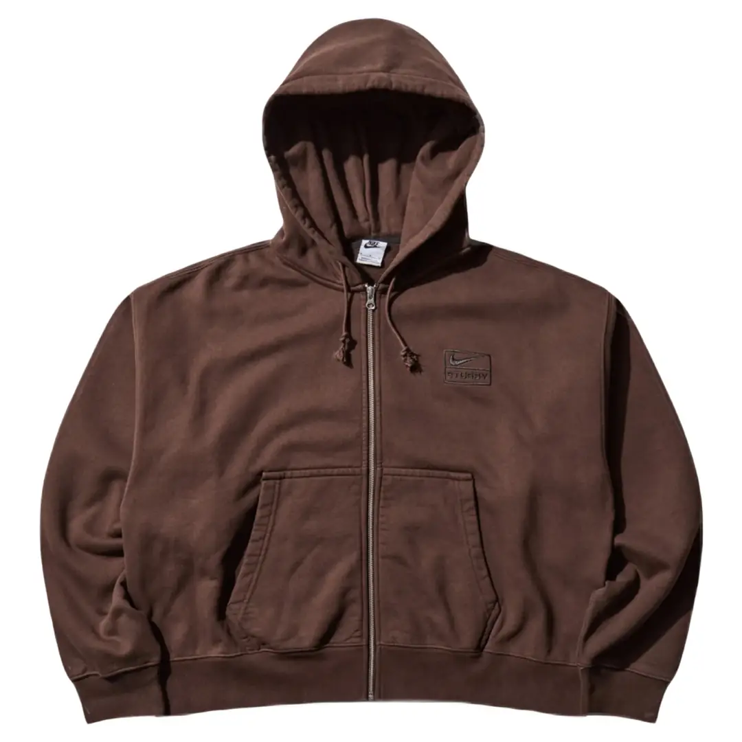 Stüssy x Nike Full-Zip Fleece Hoodie