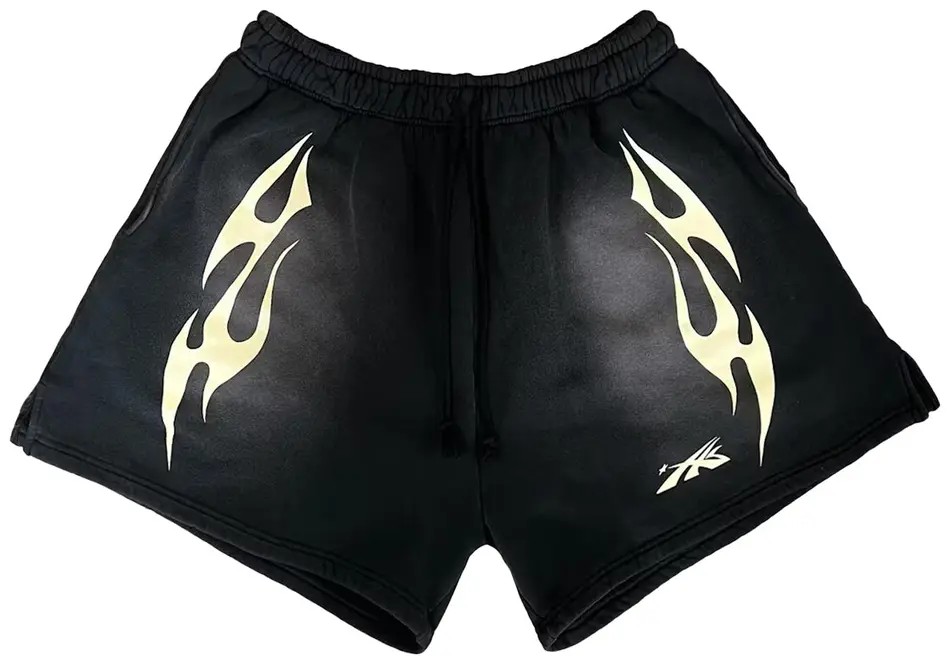 Hellstar Sports Flame Shorts 