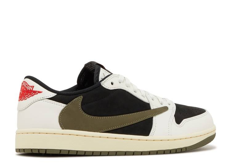 Travis Scott X Wmns Air Jordan 1 Retro Low OG Olive