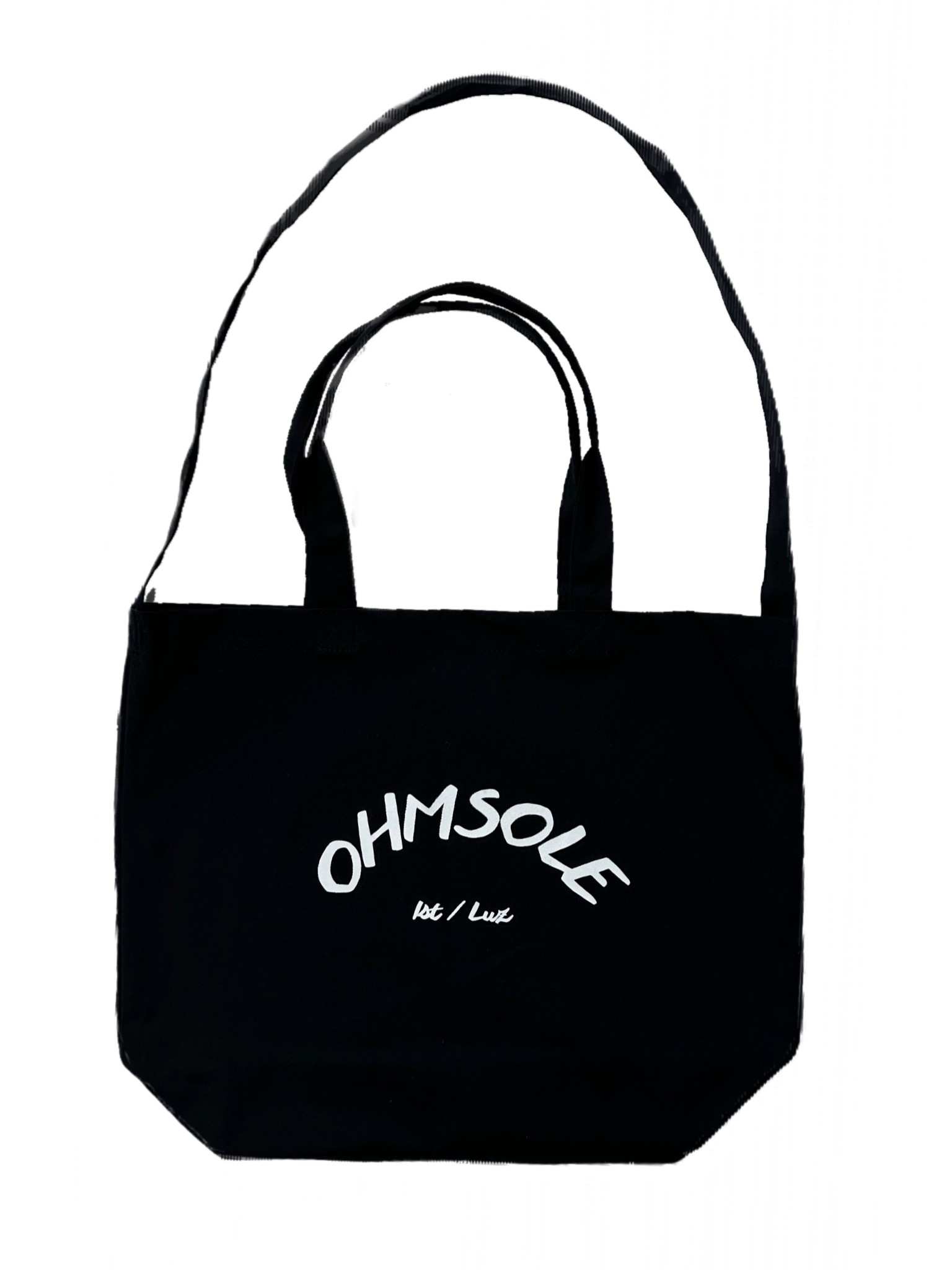 Ohmsole Black Shopping Bag