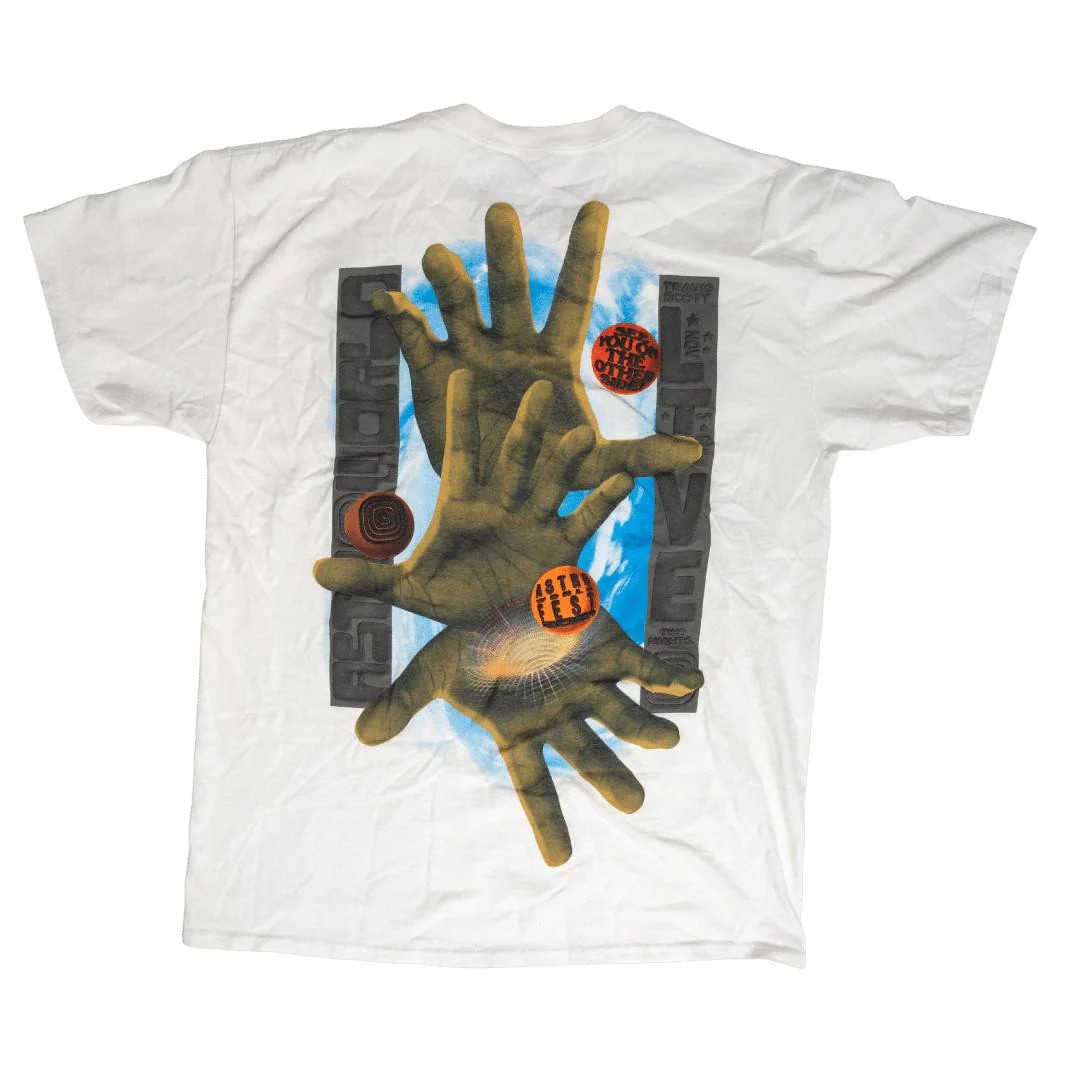 Travis Scott Astroworld Three Hands Tee