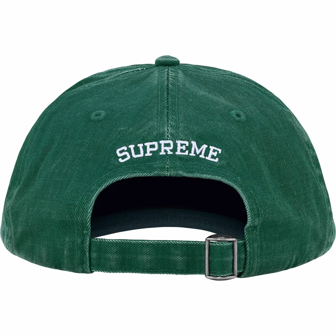 新品　Supreme　Pigment　Coated　S Logo　6-Panel Supreme Pigment Coated S Logo 6-Panel (SS25) - $54