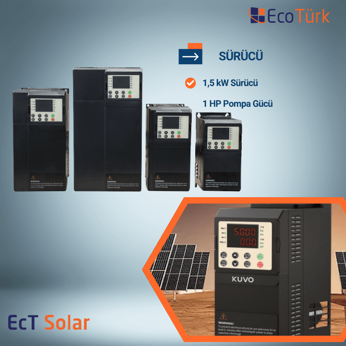 1,5 kW SÜRÜCÜ 1 HP