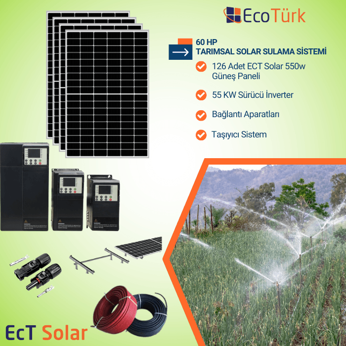 60 HP TARIMSAL SULAMA PAKETİ