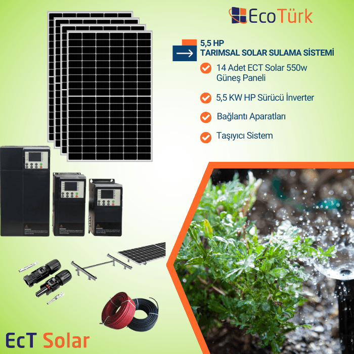 5,5 HP TARIMSAL SULAMA PAKETİ