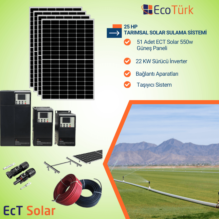 25 HP TARIMSAL SULAMA PAKETİ