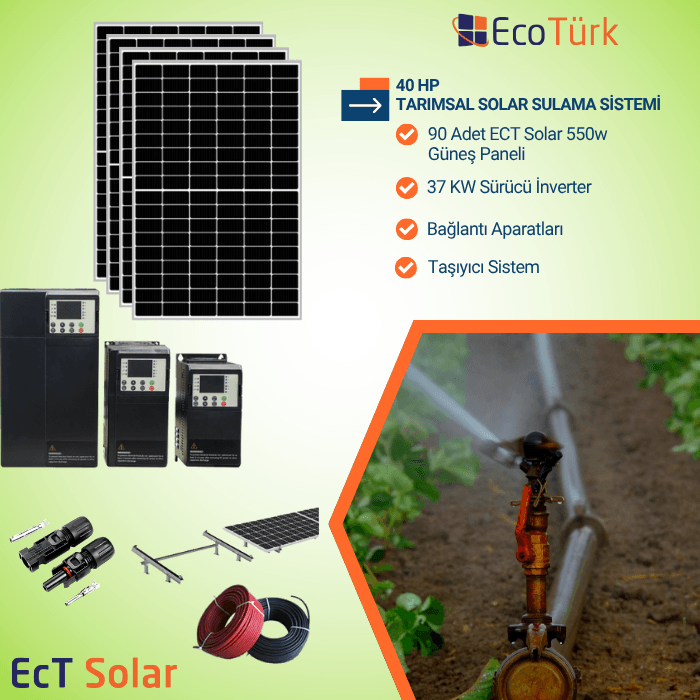 40 HP TARIMSAL SULAMA PAKETİ