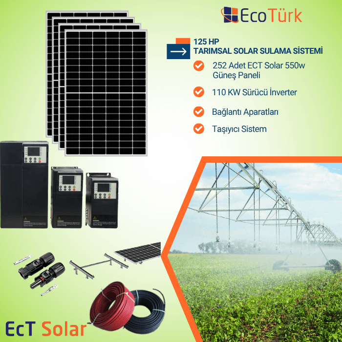 125 HP TARIMSAL SULAMA PAKETİ