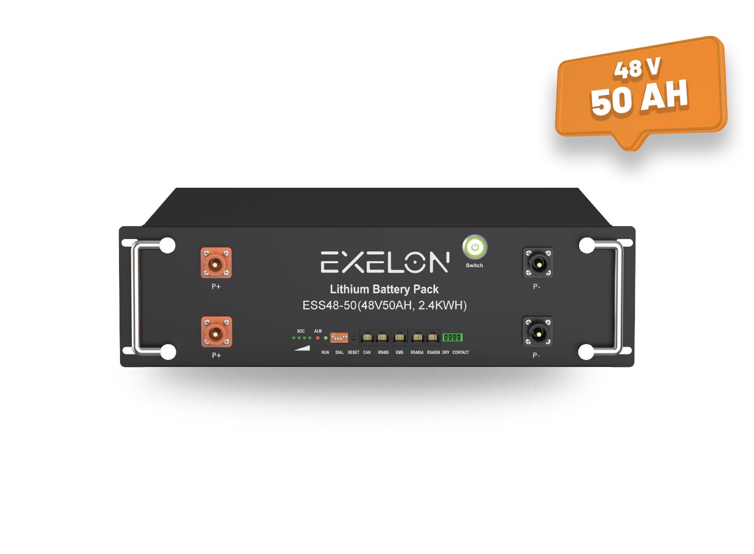 EXELON LİTYUM AKÜ 48V 50 Ah