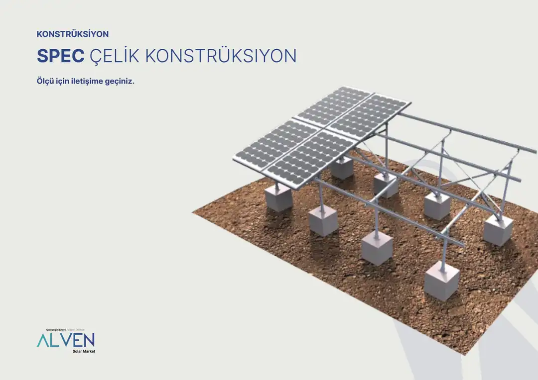 SPEC ÇELİK KONSTRÜKSİYON | Alven Solar Market
